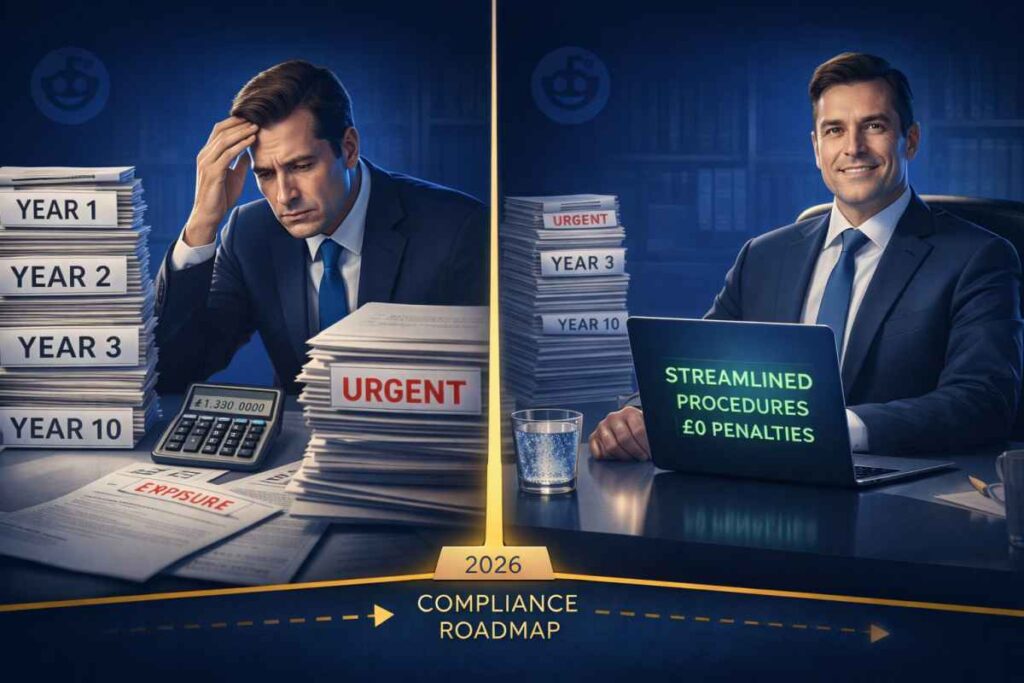 Unfiled taxes consequences: Reddit legal advice shows £1.8M penalty exposure vs amnesty relief