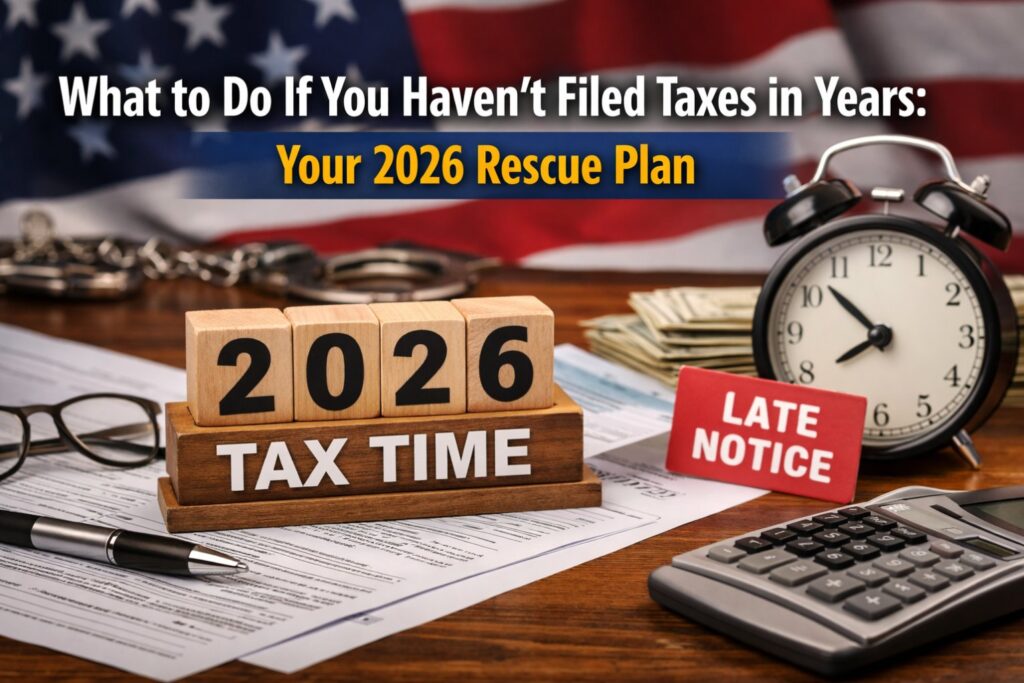 What to do if you haven't filed taxes in years – 2026 IRS rescue plan guide for late tax filers