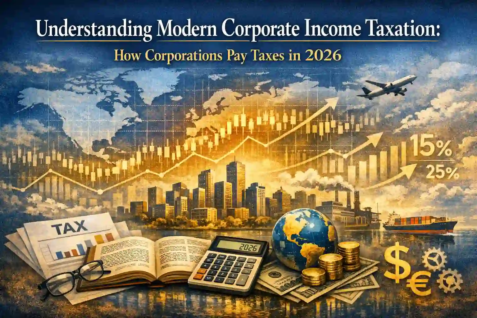 Detailed workflow of Modern Corporate Income Taxation in 2026.