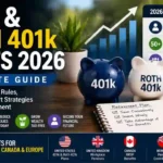 401k and Roth 401k limits 2026 complete guide showing contribution limits and retirement savings strategy