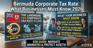 Bermuda corporate tax rate 2026 guide for businesses and tax compliance