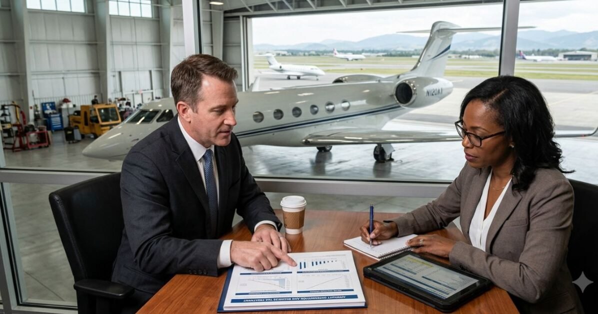 Aircraft depreciation for business aircraft tax planning