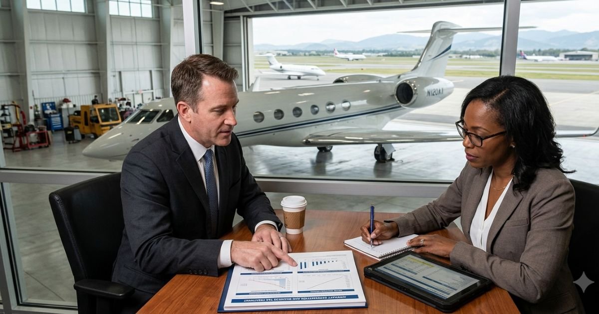 Aircraft depreciation for business aircraft tax planning