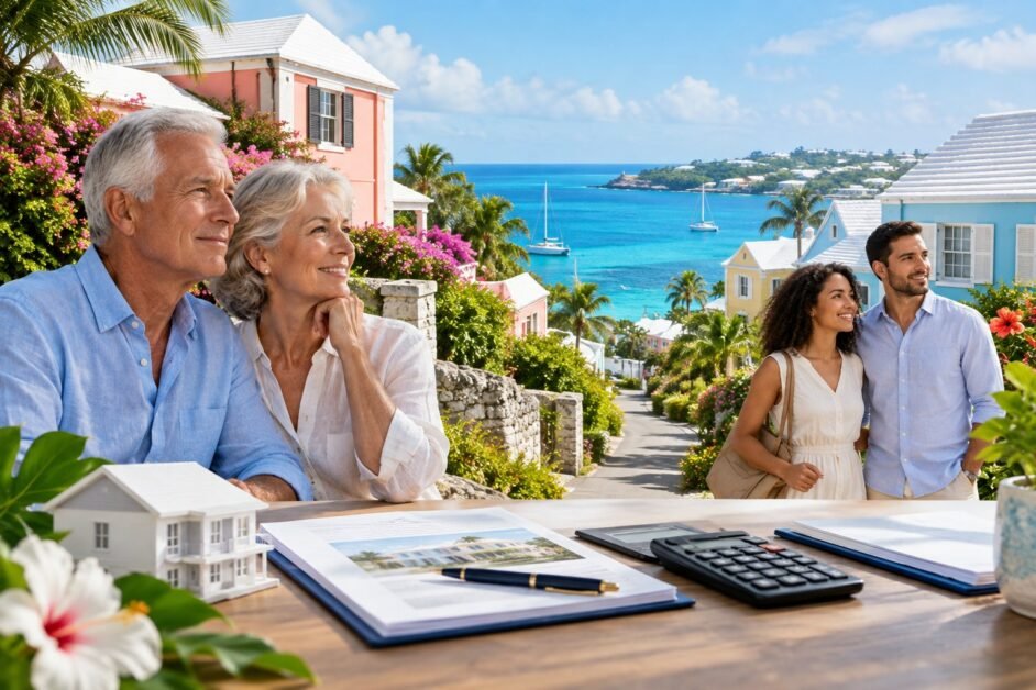 Bermuda residential property representing property tax exemptions for residents